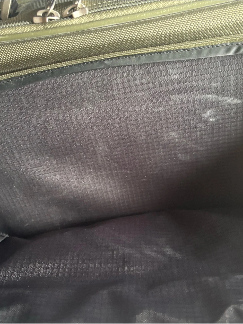Vintage Samsonite Olive Green with Shoulder Strap Laptop/Travel Bag